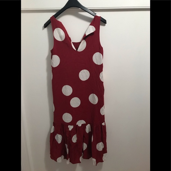 Anthropologie Michaela Flounced Polka Dot dress - Picture 7 of 15
